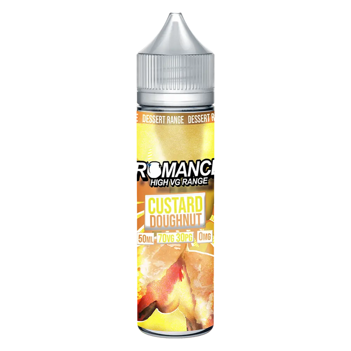 Romance Custard Doughnut 50ml Shortfill e-liquid 70/30 Vg/Pg