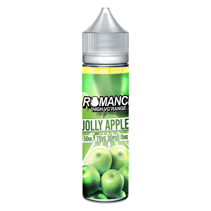 Romance Jolly Apple 50ml Shortfill e-liquid 70/30 Vg/Pg