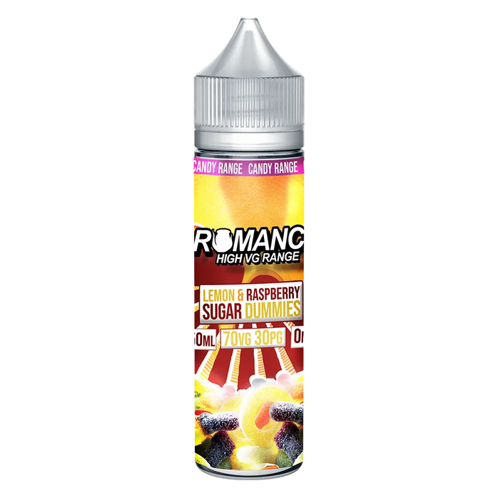 Romance Lemon & Raspberry 50ml Shortfill e-liquid 70/30 Vg/Pg