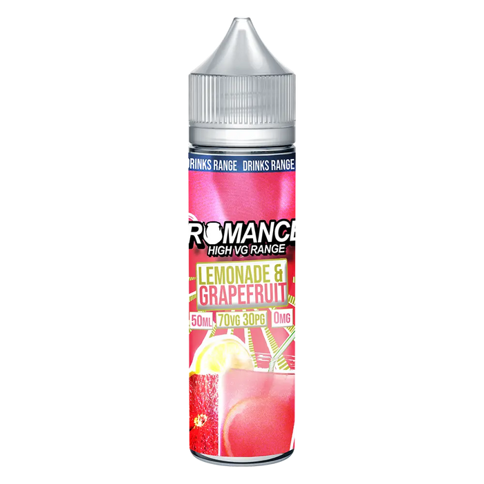 Romance Lemonade & Grapefruit 50ml Shortfill e-liquid 70/30 Vg/Pg