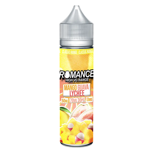 Romance Mango Guava Lychee 50ml Shortfill e-liquid 70/30 Vg/Pg