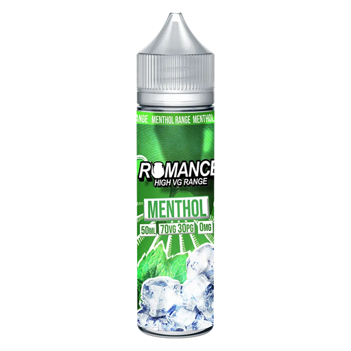 Romance Menthol 50ml Shortfill e-liquid 70/30 Vg/Pg