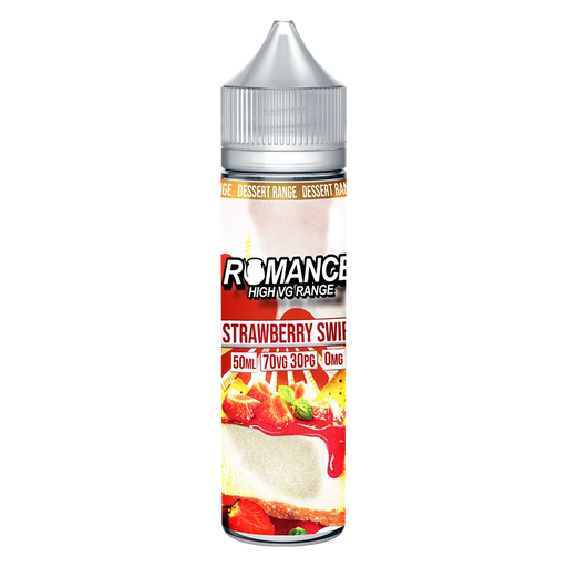 Romance Strawberry Swirl 50ml Shortfill e-liquid 70/30 Vg/Pg