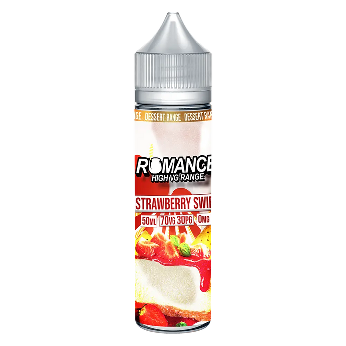 Romance Strawberry Swirl 50ml Shortfill e-liquid 70/30 Vg/Pg