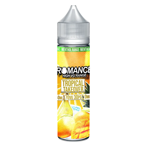 Romance Tropical Takeover 50ml Shortfill e-liquid 70/30 Vg/Pg