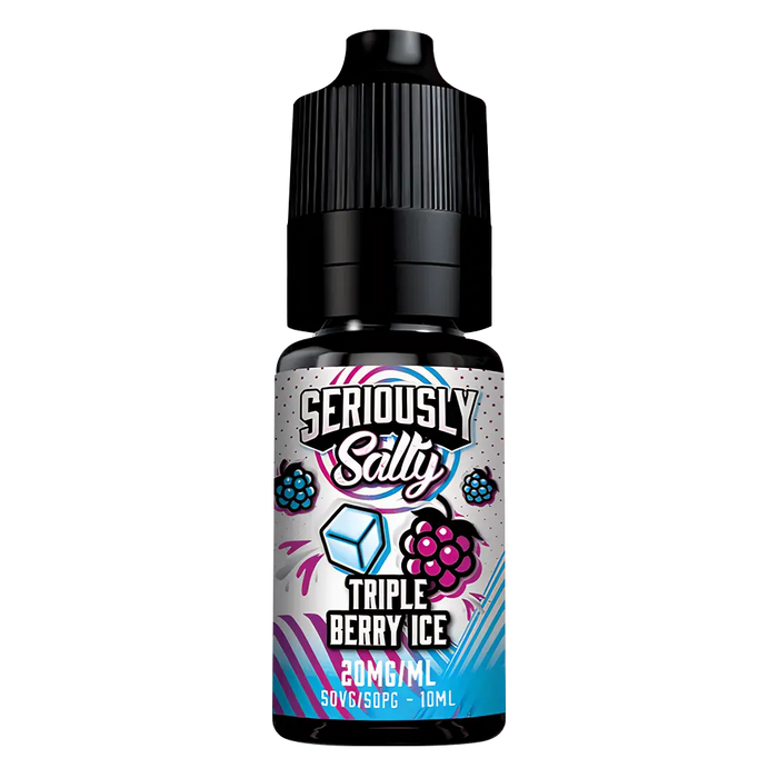 Seriously Salty Triple Berry Ice Nic Salt E-Liquid