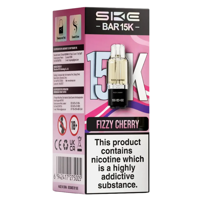 SKE Bar 15K Prefilled Pods