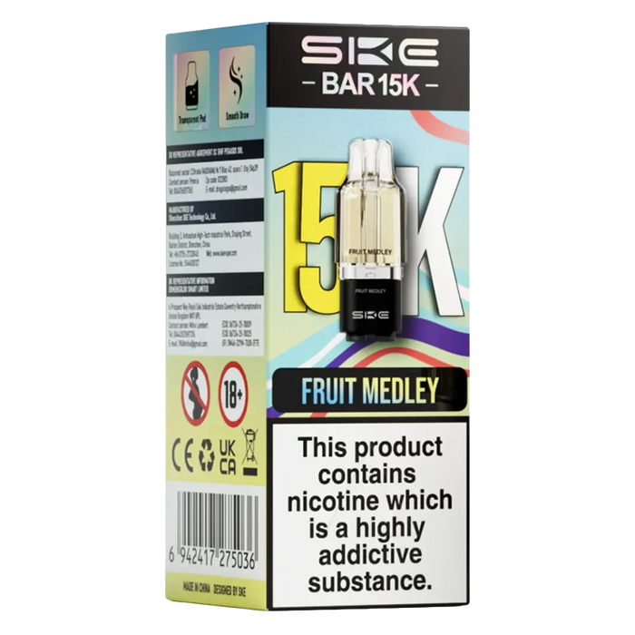 SKE Bar 15K Prefilled Pods