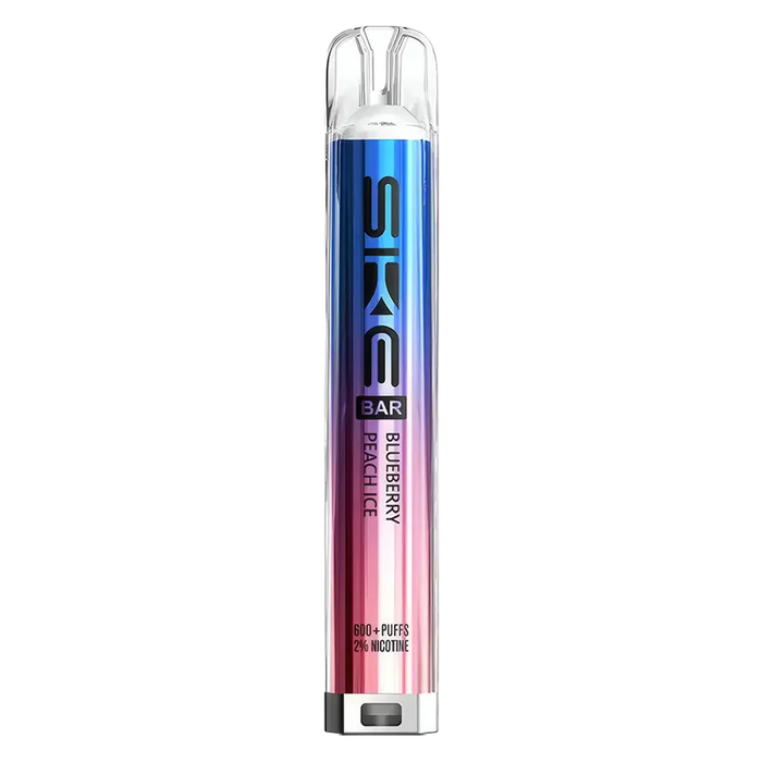 SKE Crystal Bar 600 Blueberry Peach Ice Prefilled Pod Vape Kit