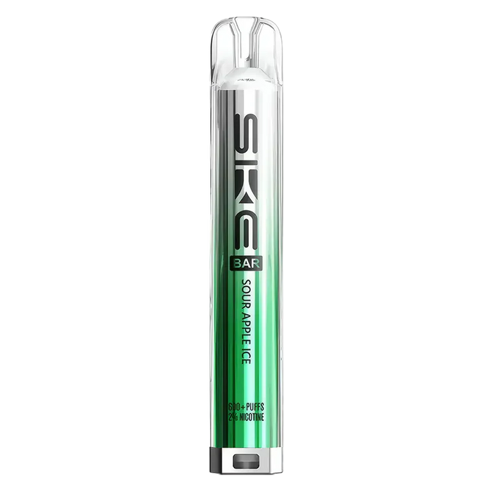 SKE Crystal Bar 600 Sour Apple Ice Prefilled Pod Vape Kit