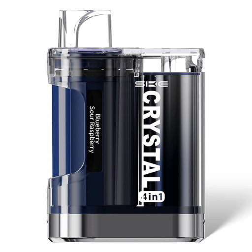 SKE Crystal 4in1 2400 Blue Sour Raspberry Disposable Pod Vape Kit
