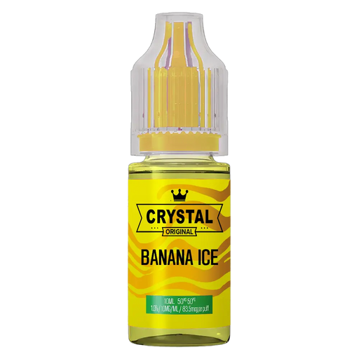 SKE Crystal Banana Ice Nic Salt Vape juice