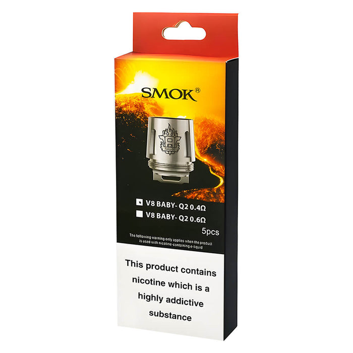 SMOK V8 Baby Replacement Coils Q2 0.4 Ohm