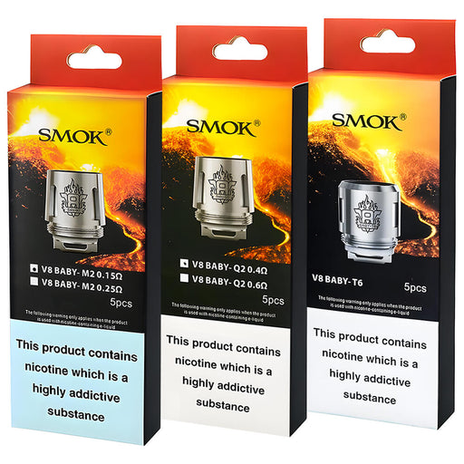 SMOK V8 Baby Replacement Coils - 5 Pack