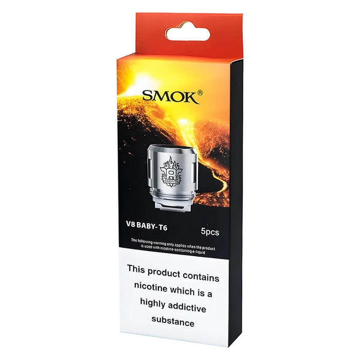 SMOK V8 Baby Replacement Coils T6 0.2 Ohm