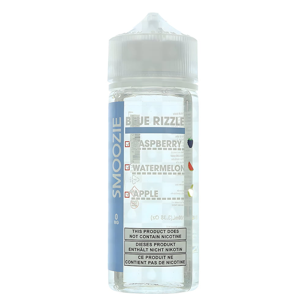 smoozie vape juice Blue Rizzle 100ml Golden Hour 2g Strawberry Flavour Beast chuggin Flavor:Apple Blue Razz Ice