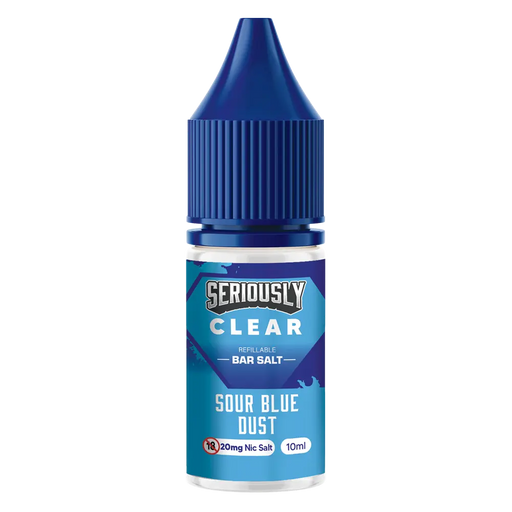 Seriously Clear Bar Salt Sour Blue Dust Nic Salt E-Liquid