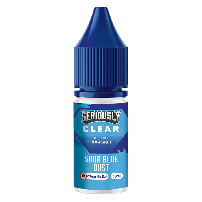Seriously Clear Bar Salt Sour Blue Dust Nic Salt E-Liquid
