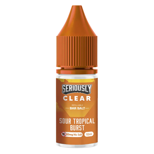 Seriously Clear Bar Salt Sour Tropical Burst Nic Salt E-Liquid