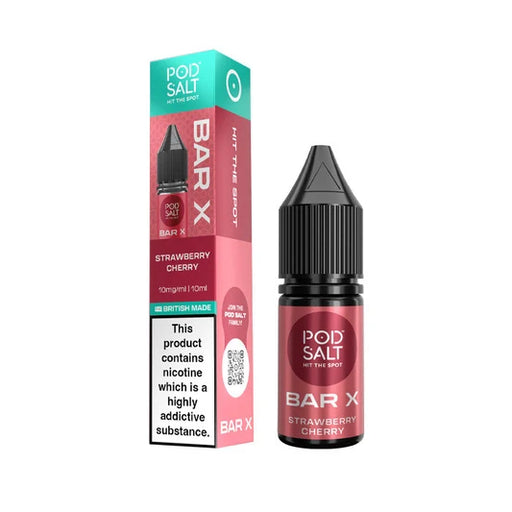 Strawberry Cherry Pod Salt Bar X Nic Salt