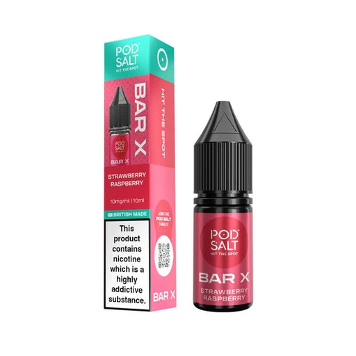 Strawberry Raspberry Pod Salt Bar X Nic Salt 