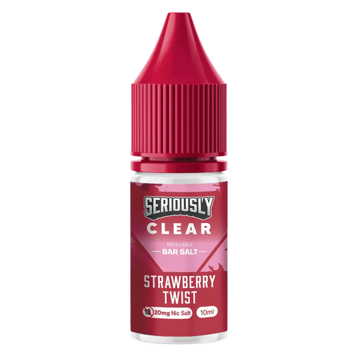 Seriously Clear Bar Salt Strawberry Twist Nic Salt E-Liquid