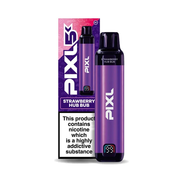 Strawberry Hub Hub Pixl 5K Prefilled Pod Kit