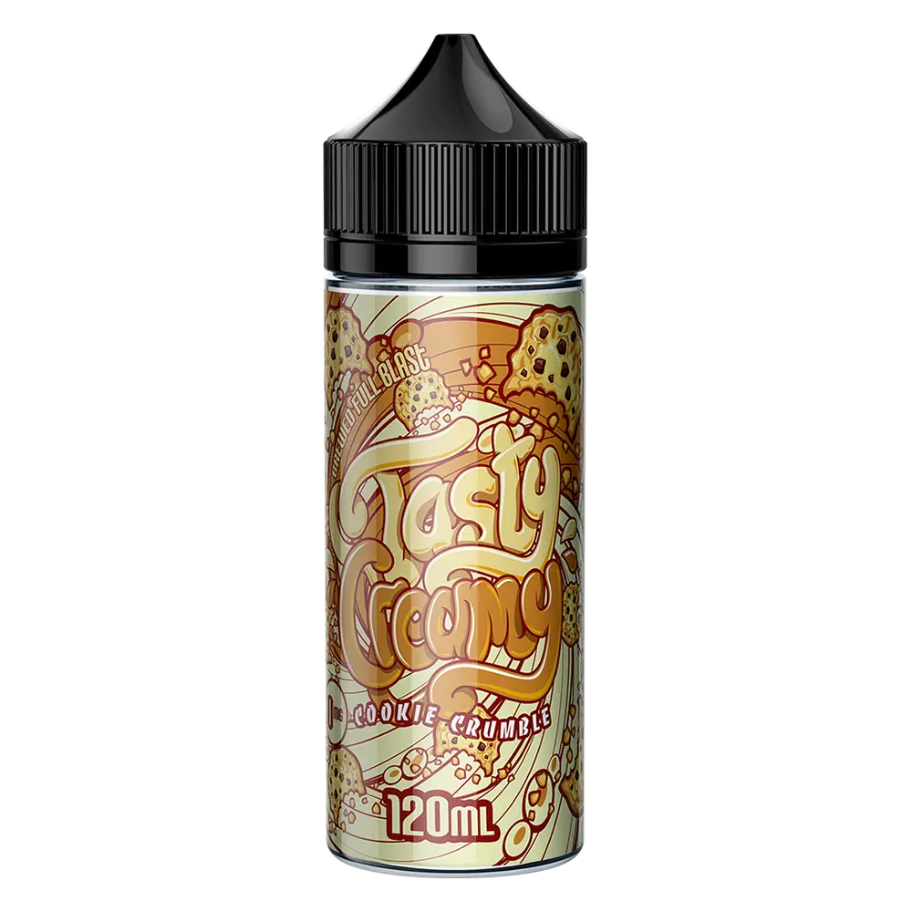 Tasty Creamy Cookie Crumble 100ml Shortfill e-Liquid