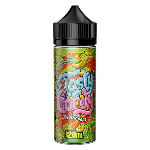 Tasty Candy Sour Pops 100ml Shortfill e-Liquid