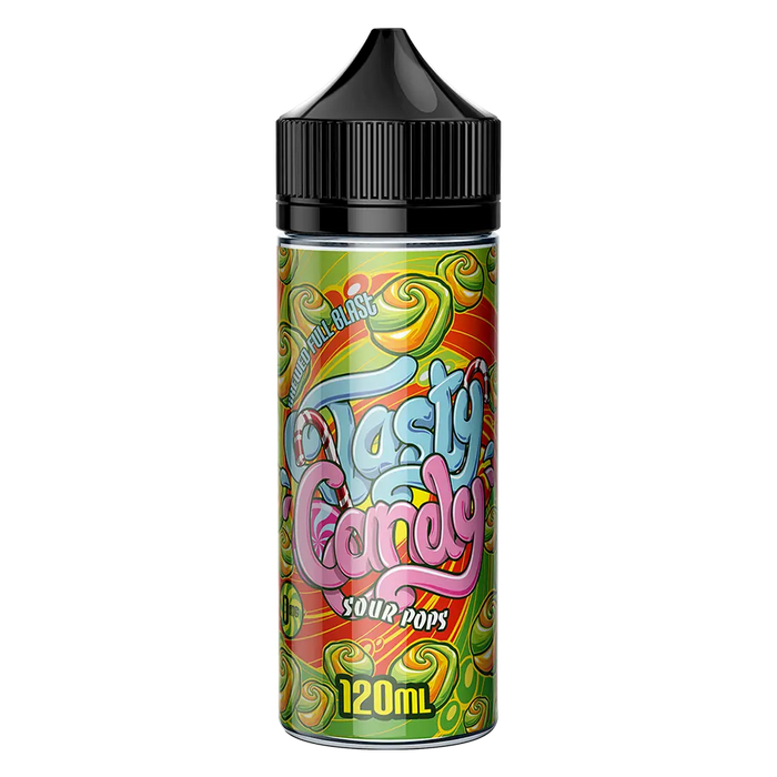 Tasty Candy Sour Pops 100ml Shortfill e-Liquid