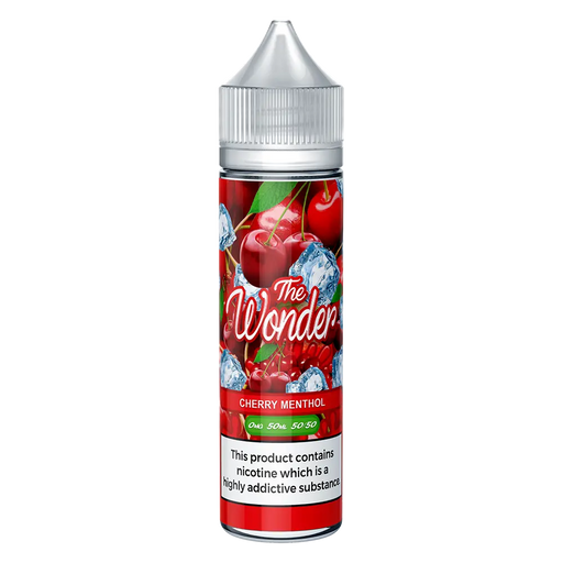 The Wonder Cherry Menthol 50/50 Shortfill Vape Juice