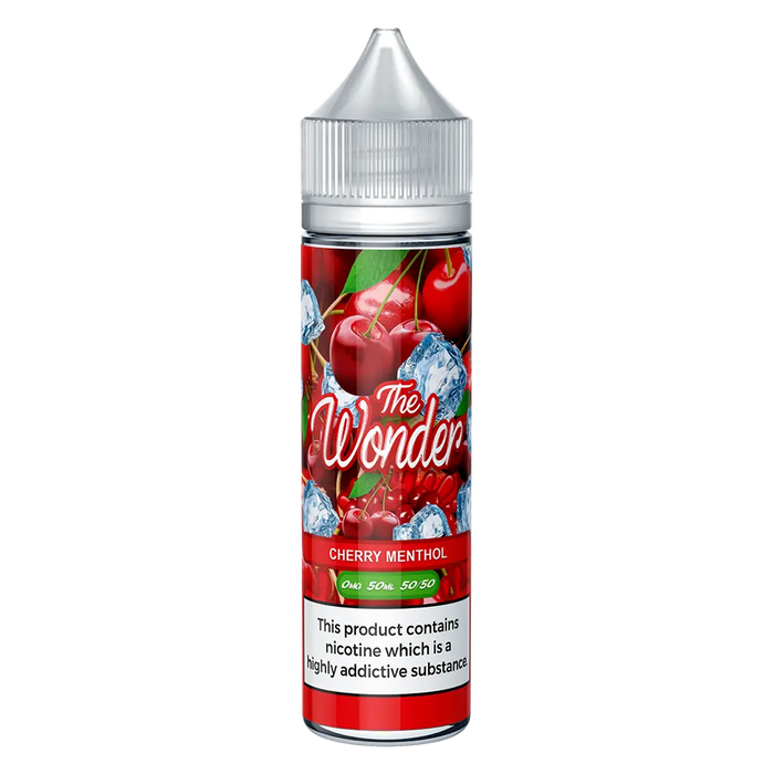 The Wonder Cherry Menthol 50/50 Shortfill Vape Juice