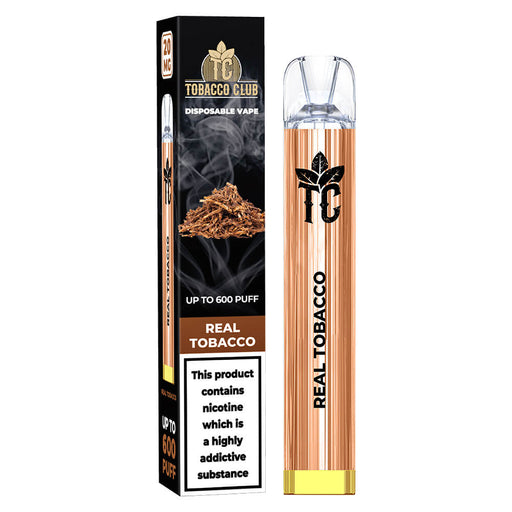 Tobacco Club 600 Real Tobacco Disposable Vape Pens