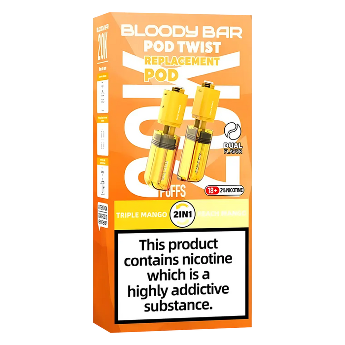 Bloody Bar Ultra Twist 20K Prefilled Pods