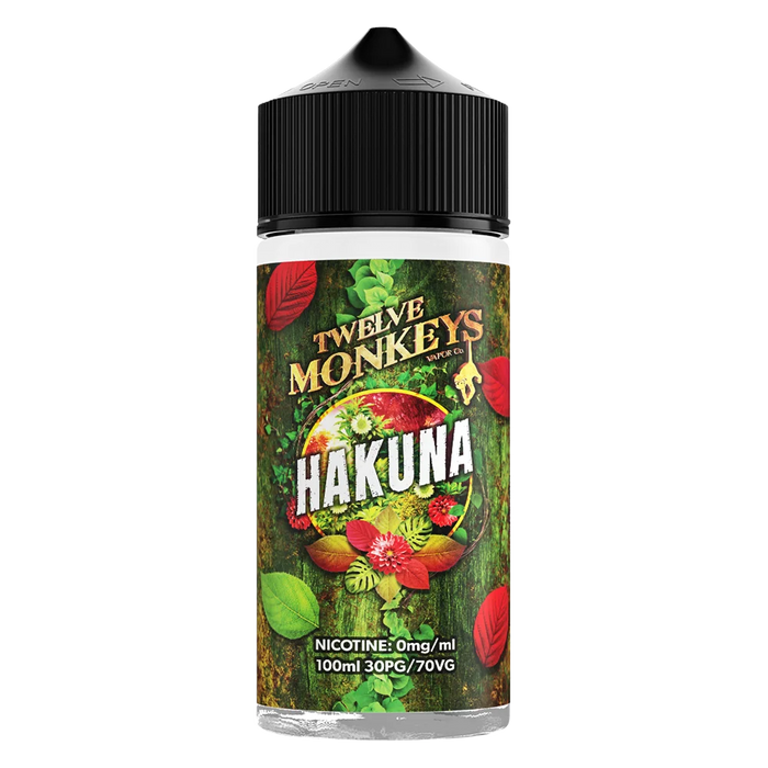 Twelve Monkeys Hakuna 100ml Shortfill E-Liquid