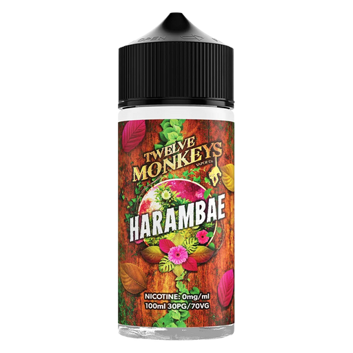 Twelve Monkeys Harambae 100ml Shortfill E-Liquid