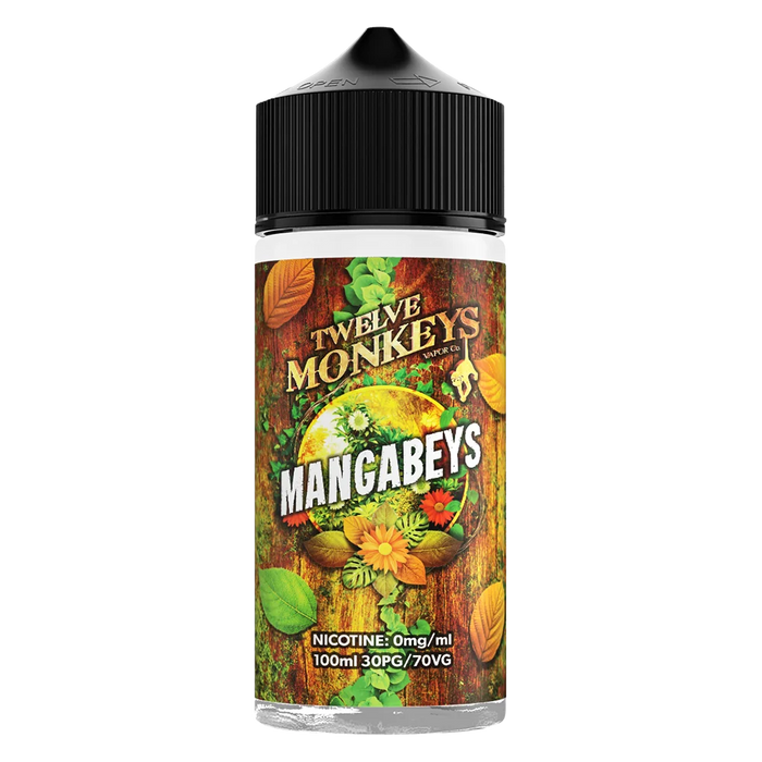 Twelve Monkeys Mangabeys 100ml Shortfill E-Liquid