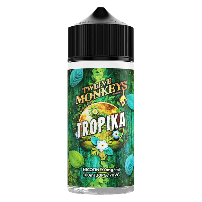 Twelve Monkeys Tropika 100ml Shortfill E-Liquid