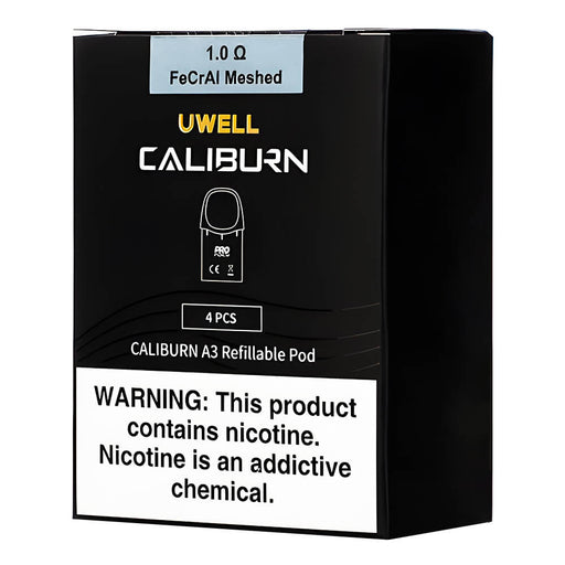 Uwell Caliburn A3 Replacement Pod 1.0 Ohm