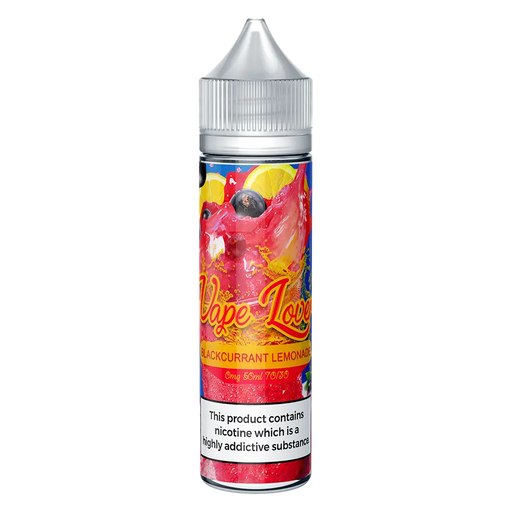 Vape Lovers Blackcurrant Lemonade 50ml Shortfill e-liquid