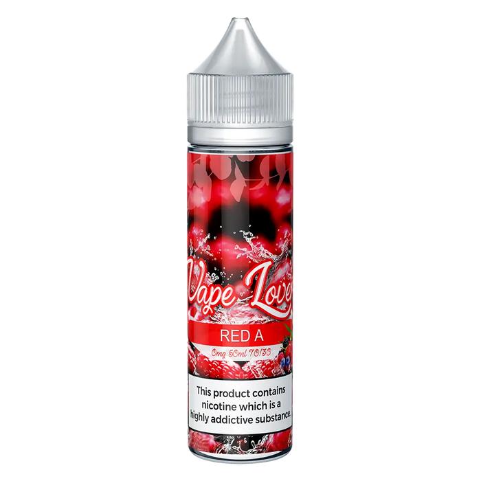 Vape Lovers Red A 50ml Shortfill e-liquid