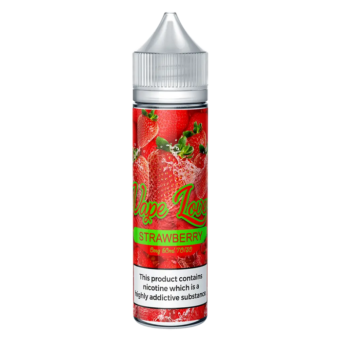 Vape Lovers Strawberry 50ml Shortfill e-liquid