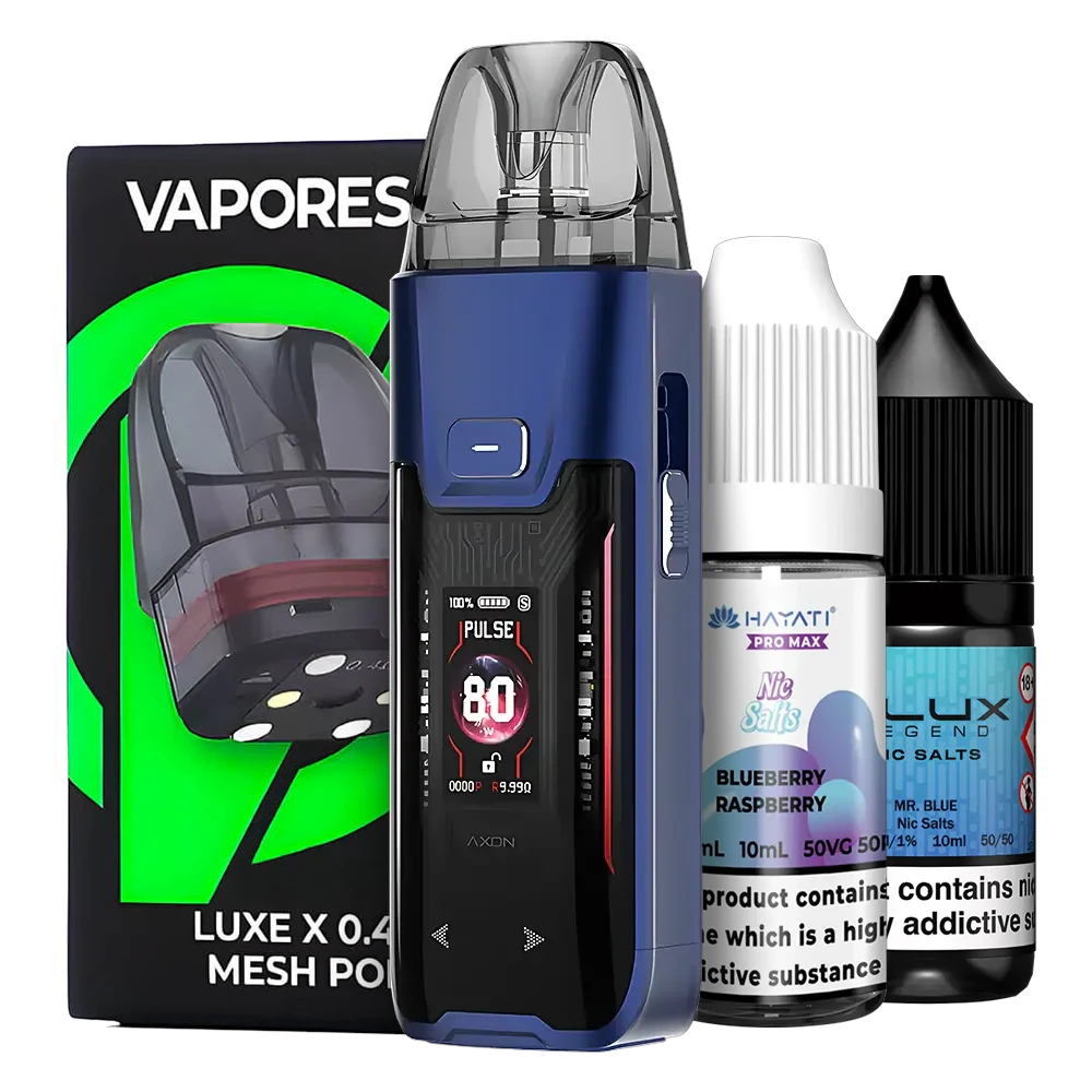 Vaporesso Luxe XR Max 2 Vape Kit - Pods & Free E Liquids Vaporesso Luxe XR Max 2 Vape Kit - Pods & Free E Liquids