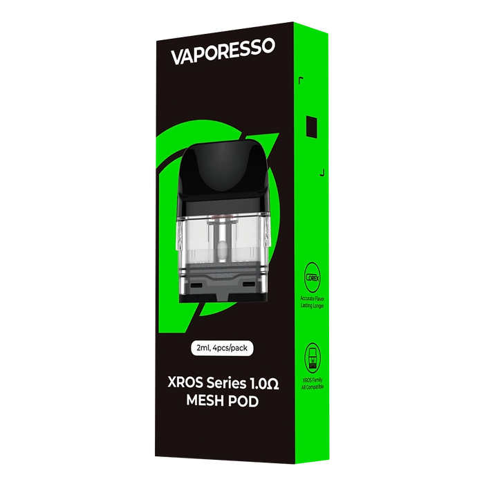Vaporesso XROS Replacement Pods (4 Pack) Original Pods 8.99 UK Vaporesso XROS Replacement Pods (4 Pack) Original Pods 8.99 UK