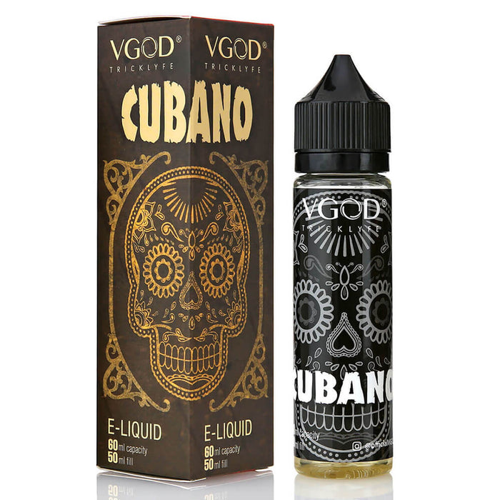 Vgod Cubano Shortfill Vape Juice - 10.99 Each Vgod Cubano Shortfill Vape Juice - 10.99 Each