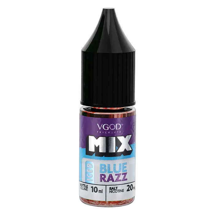 VGod Iced Blue Razz Nic Salt 10ml