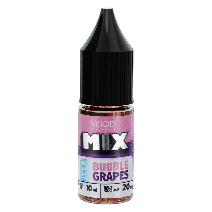 VGod Iced Bubble Grape Nic Salt 10ml