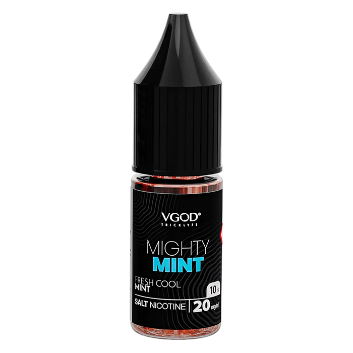 Vgod Might Mint Nic Salt Vape Juice - 2.99 Each Vgod Might Mint Nic Salt Vape Juice - 2.99 Each