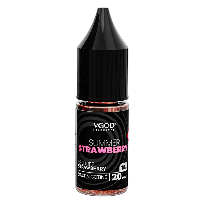 Vgod Summer Strawberry Nic Salt Vape Juice 10ml