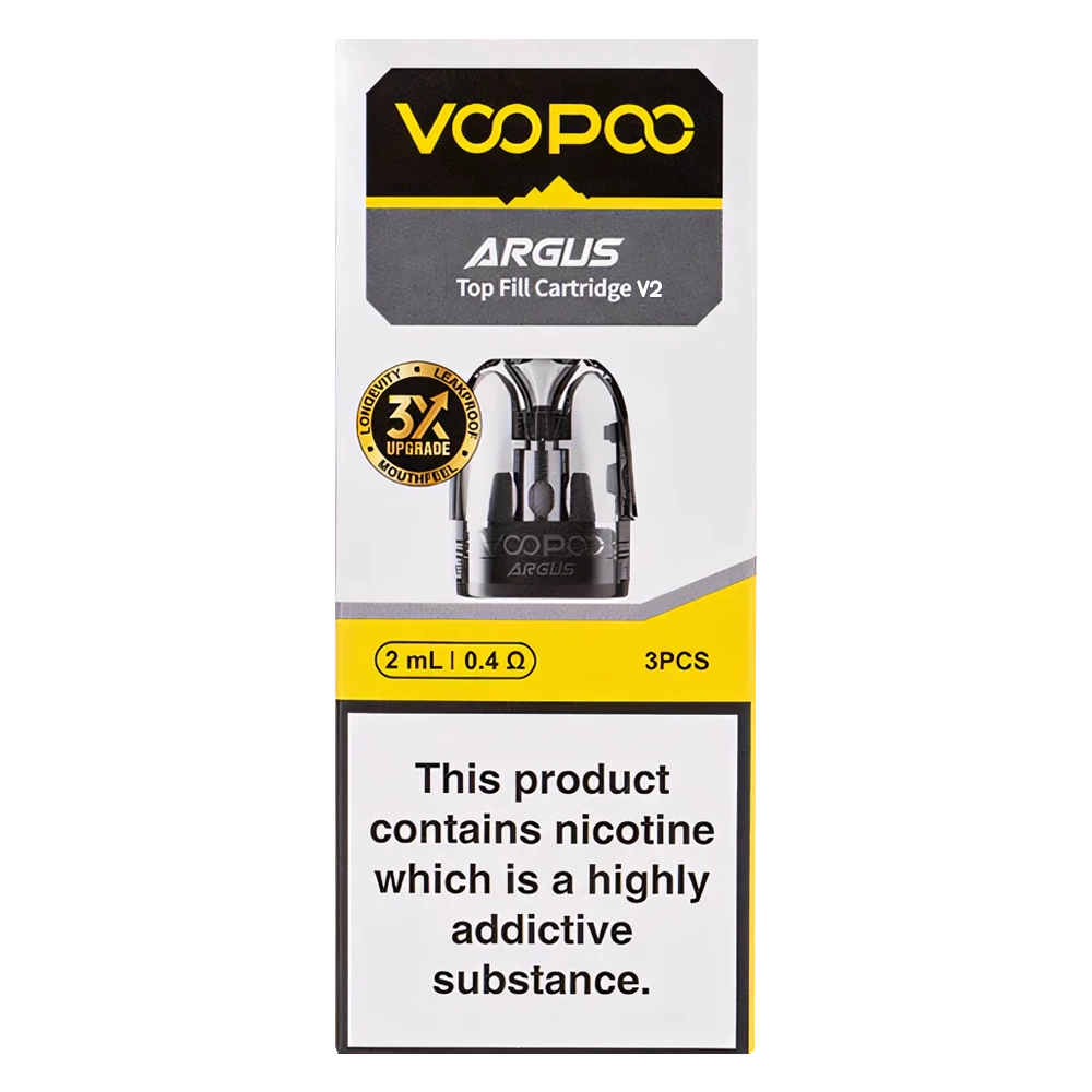 elf bar vape uk Voopoo Argus Top-Fill V2 Pods (2ml, 3 Pack) – Only £8.99